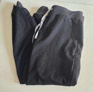 Figs Womens Zamora Jogger Scrub Pants Black Color Size Small
